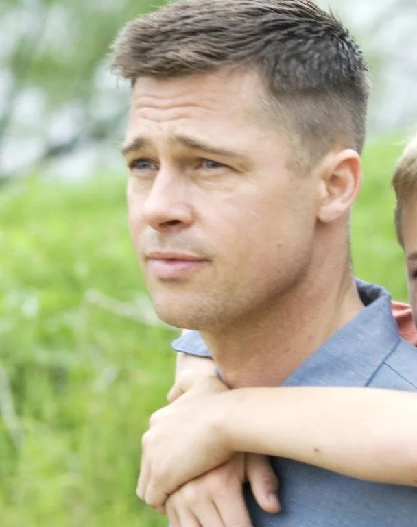 Brad Pitt wolf cut