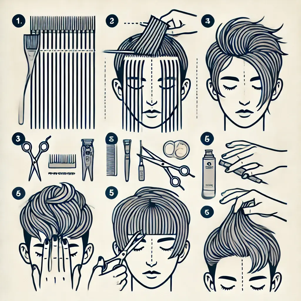 How to Do a Wolf Cut at Home: A Step-by-Step Guide