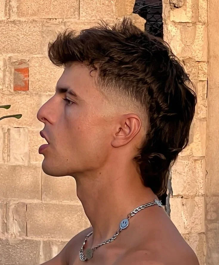 Tapered Mullet Fade