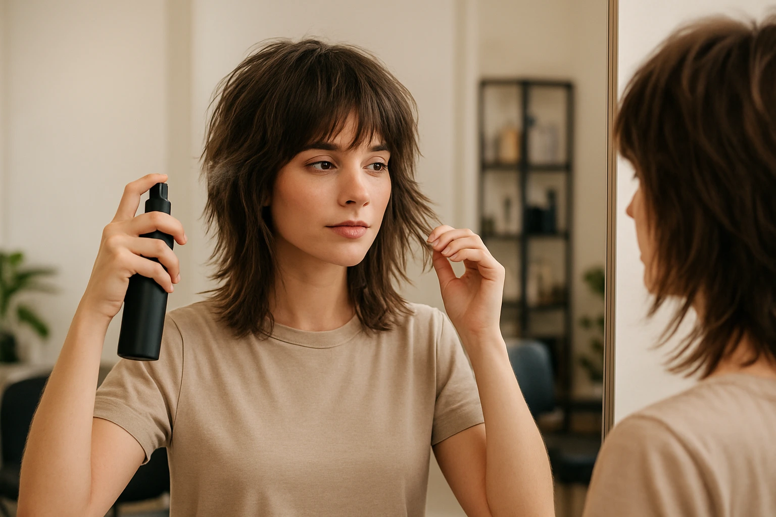 How to Maintain a Wolf Cut Between Trims