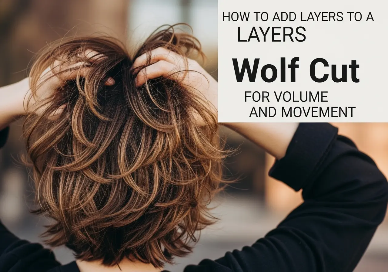 How to add wolf cut layers